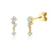 Material: gelbgold – Ohrstecker Modern Woman