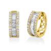 Material: gelbgold – Creolen Baguette