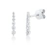 Material: weissgold – Ohrstecker Modern Woman