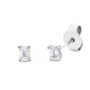 Material: weissgold – Ohrstecker Solitaire