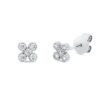 Material: weissgold – Ohrstecker Modern Woman