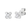 Material: weissgold – Ohrstecker Modern Woman