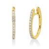 Material: gelbgold – Creolen Modern Woman