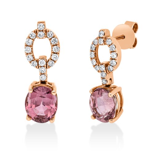 Ohrschmuck Farbstein Fashion