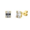 Material: gelbgold – Ohrstecker Illusion Classic