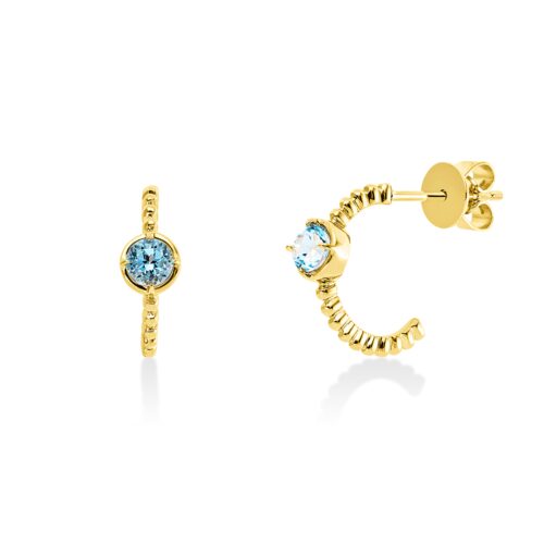 Ohrschmuck Farbstein Fashion