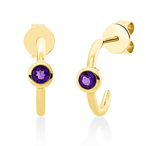 Ohrschmuck Farbstein Fashion
