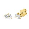 Material: gelbgold – Ohrstecker Modern Woman