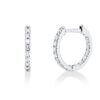 Material: weissgold – Creolen Modern Woman