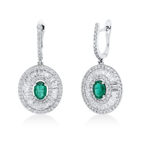 Ohrschmuck Farbstein Classic