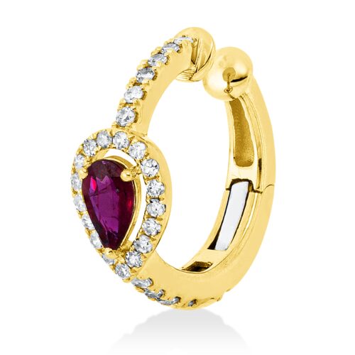 Ohrschmuck Farbstein Classic