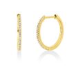 Material: gelbgold – Creolen Modern Woman