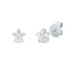 Material: weissgold – Ohrstecker Modern Woman