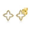 Material: gelbgold – Ohrstecker Modern Woman
