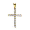 Material: gelbgold – Anhänger Kreuz