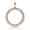 Material: rotgold – Anhänger Modern Woman