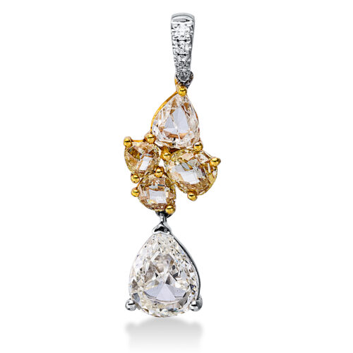 Anhänger Farbiger Diamant