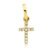 Material: gelbgold – Anhänger Kreuz