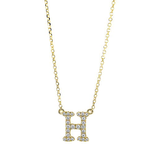 Collier Buchstabe
