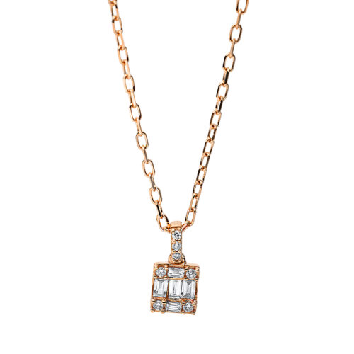 Collier Baguette Illusion