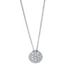 Material: weissgold – Collier Pavé