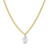 Material: gelbgold-weissgold – Collier Dancing Diamond
