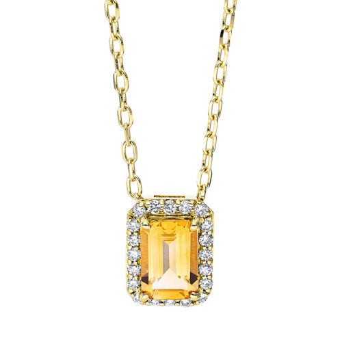 Collier Farbstein Fashion