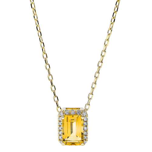 Collier Farbstein Fashion