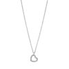 Material: weissgold – Collier Herz