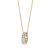 Material: gelbgold – Collier Baguette