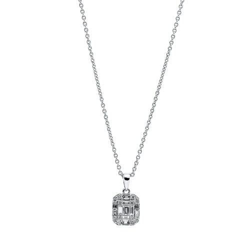 Collier Baguette Illusion