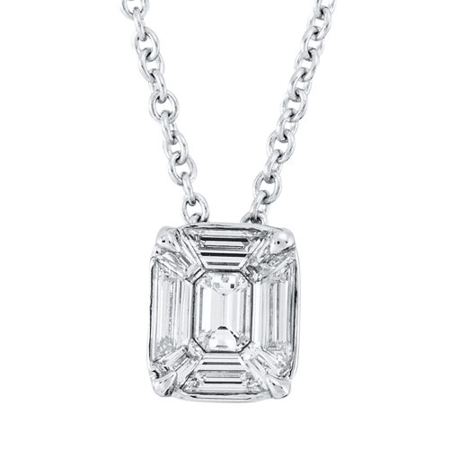 Collier Baguette Illusion