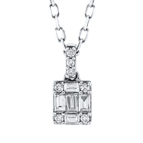 Collier Baguette Illusion