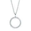 Material: weissgold – Collier Modern Woman