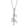 Material: weissgold – Collier Modern Woman