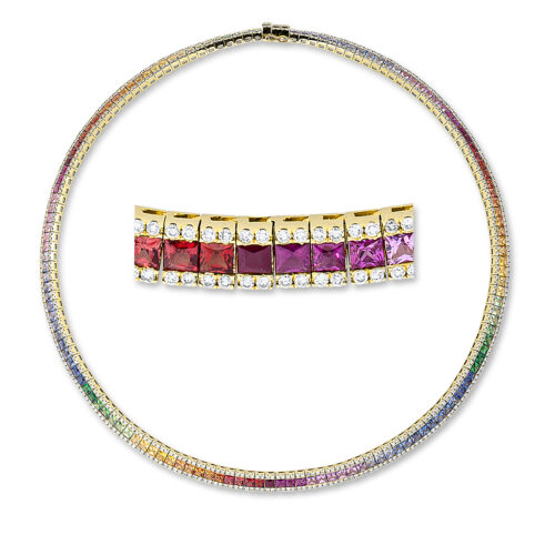 Collier Rainbow & Multicolor
