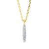 Material: gelbgold – Collier Modern Woman