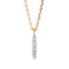 Material: rotgold – Collier Modern Woman