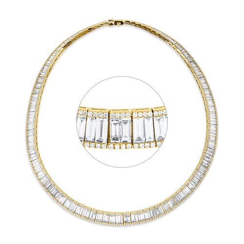 Collier Baguette