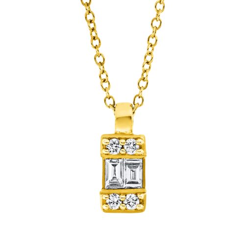 Collier Baguette Illusion
