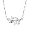 Material: weissgold – Collier Modern Woman