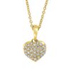 Material: gelbgold – Collier Herz