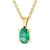 Material: gelbgold – Collier Farbstein Classic