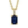 Material: gelbgold – Collier Farbstein Classic