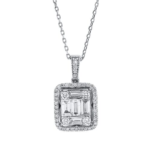 Collier Baguette Illusion