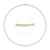Material: gelbgold – Collier Tennisarmband