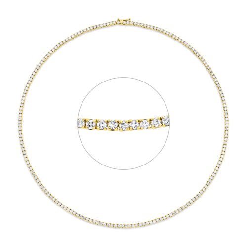 Collier Tennisarmband