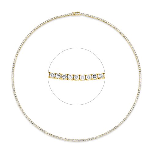 Collier Tennisarmband