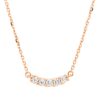 Material: rotgold – Collier Modern Woman