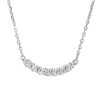 Material: weissgold – Collier Modern Woman